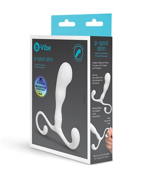 P - Spot Slim Hands - Free Slimline Prostate Massager - Pleasura