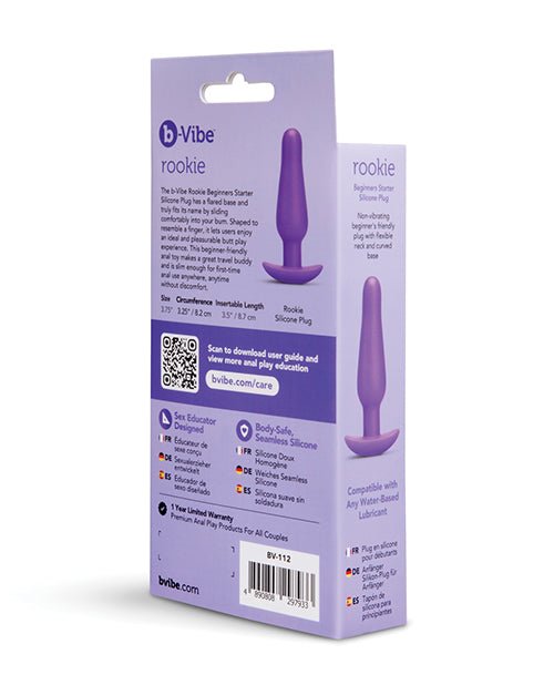 Rookie Beginners Starter Silicone Plug - Pleasura